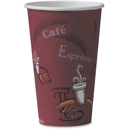 Cup, Paper, Hot, Bistro, 16Oz 20PK